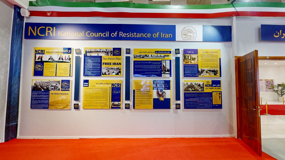 The National Council of Resistance of Iran Booth
